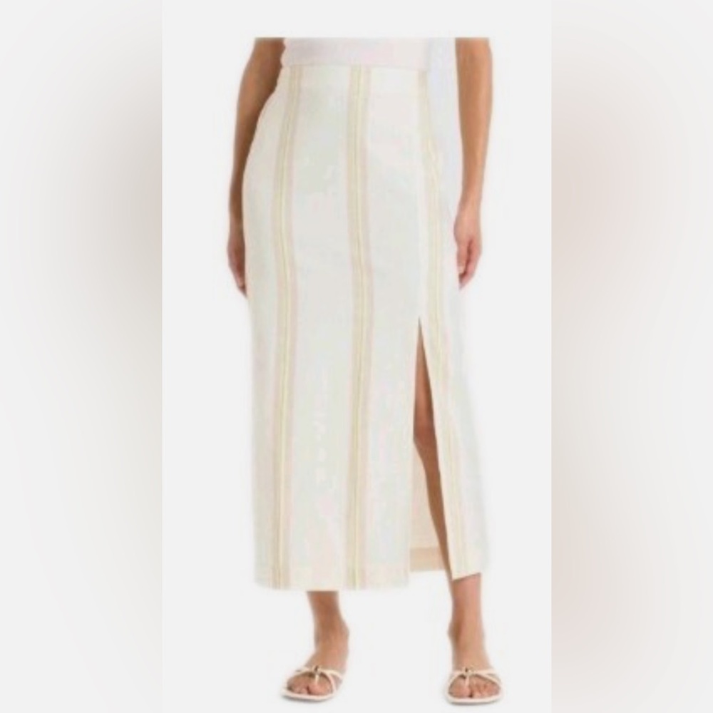 A new day Beige/cream Maxi Skirt NWT
